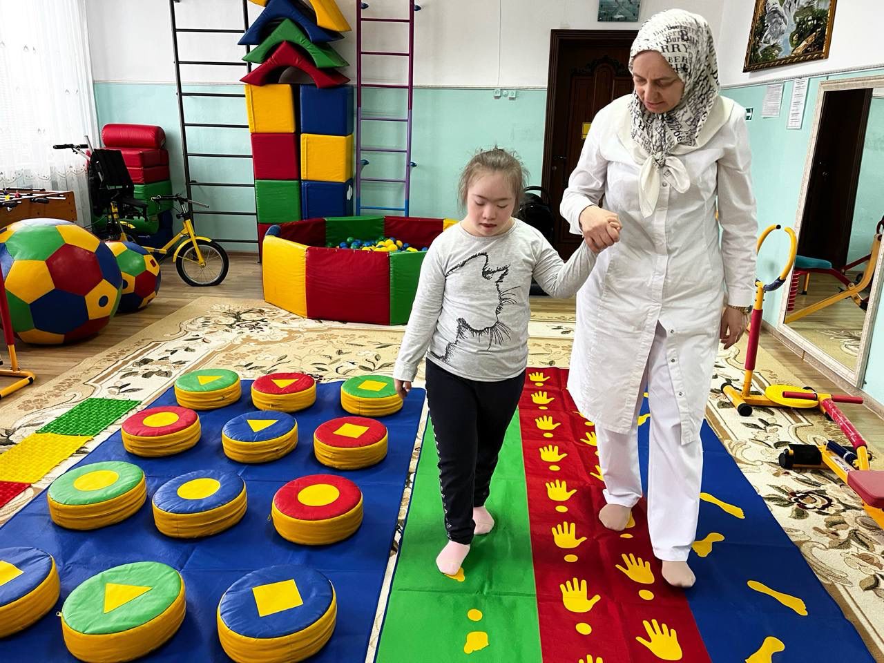 Индивидуальное занятие по ЛФК